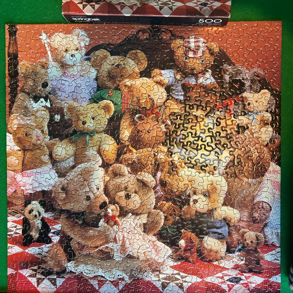 Teddy Bear Jigsaw Puzzle - 500 Pieces